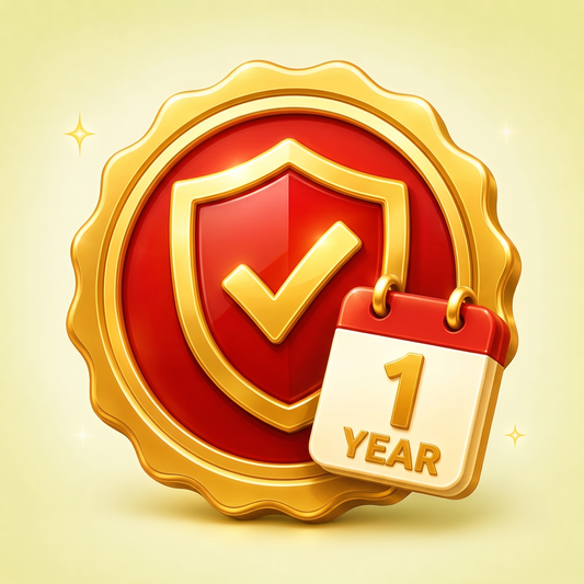 1-Year Warranty